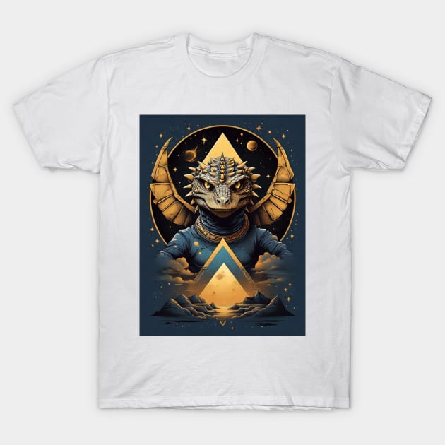 Ancient Gods T-Shirt by NB-Art